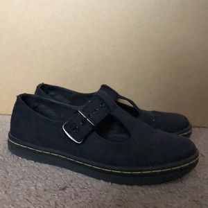 Canvas Mary Jane Dr Martens